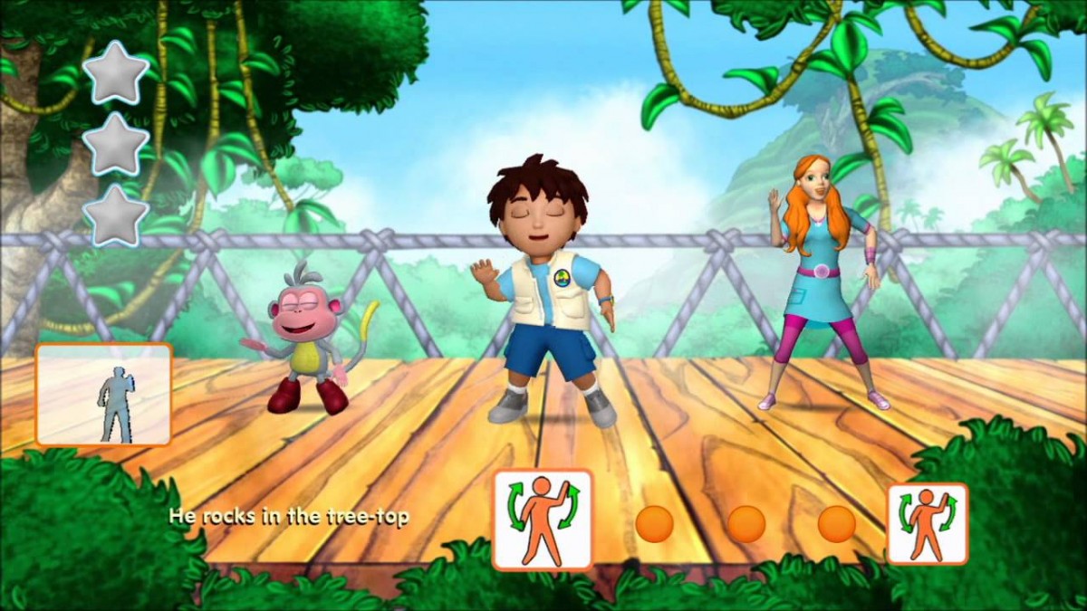Nickelodeon Dance for Xbox 360 with kid-friendly dance routines featuring popular Nickelodeon characters gameplay