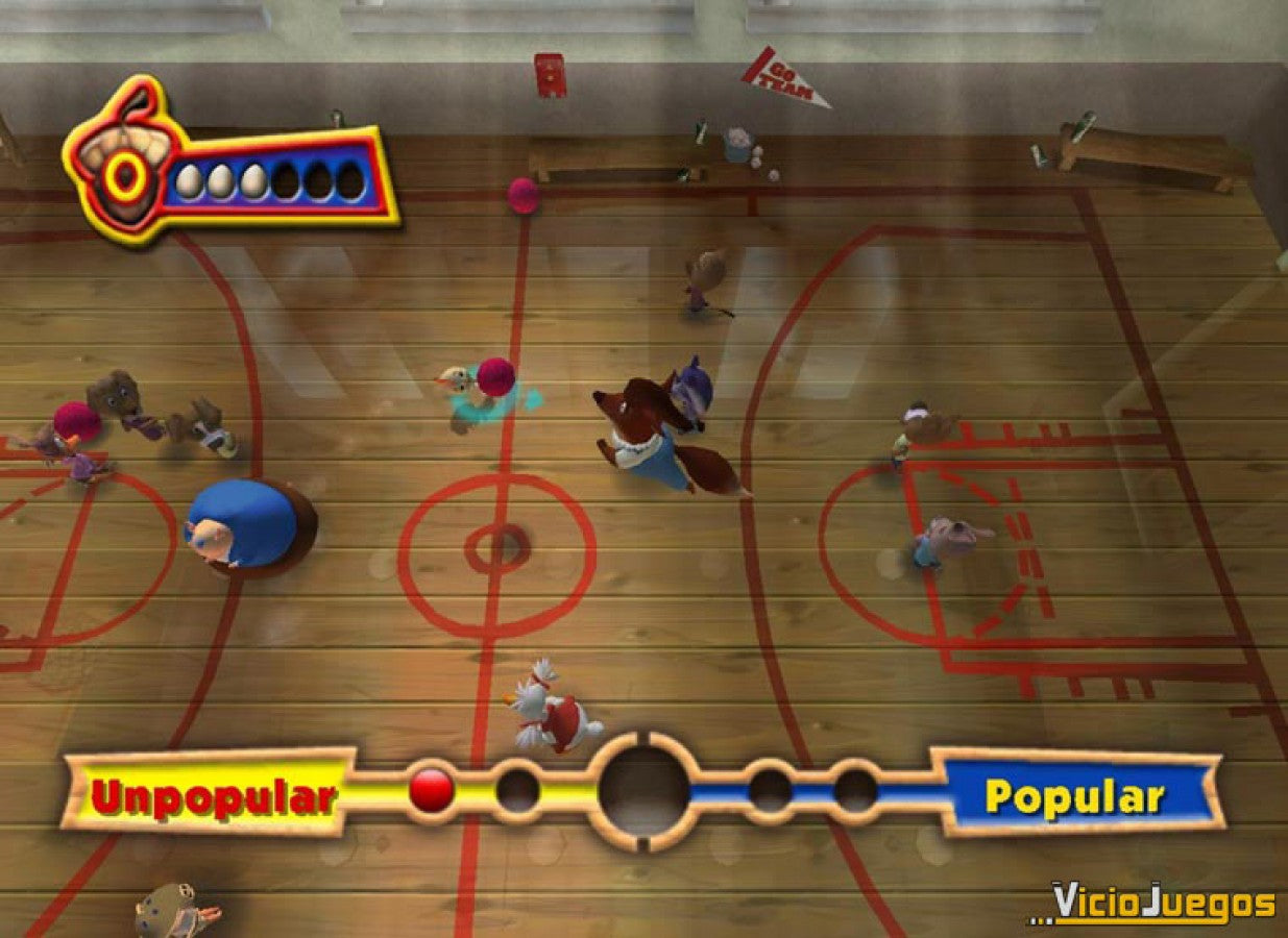 Disney Chicken Little gameplay for GameCube (GC) action-adventure platformer video game