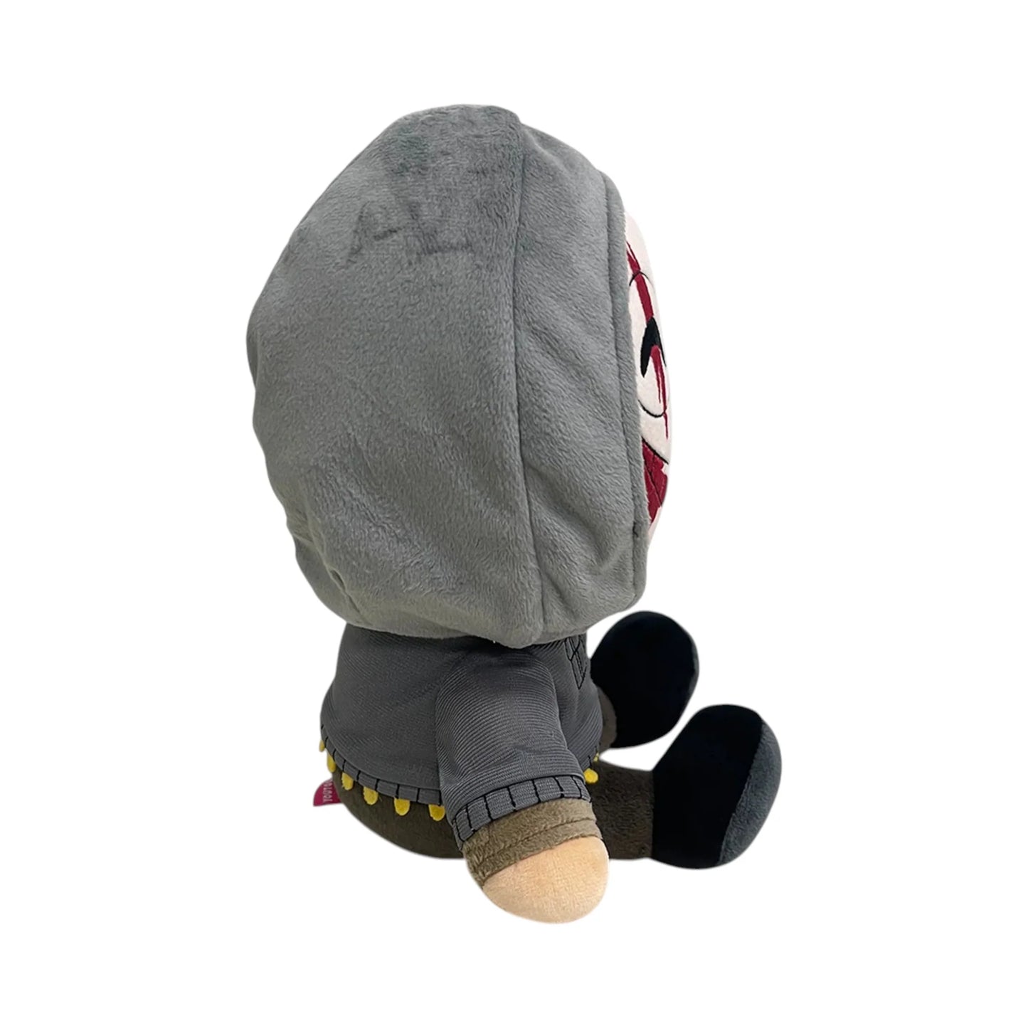 Legion 9 Inch Plush collectible video game character plush featuring Legion soft plush construction detailed character styling 9 inch size huggable collectible display item gaming merchandise and pop culture collectible appeal left side