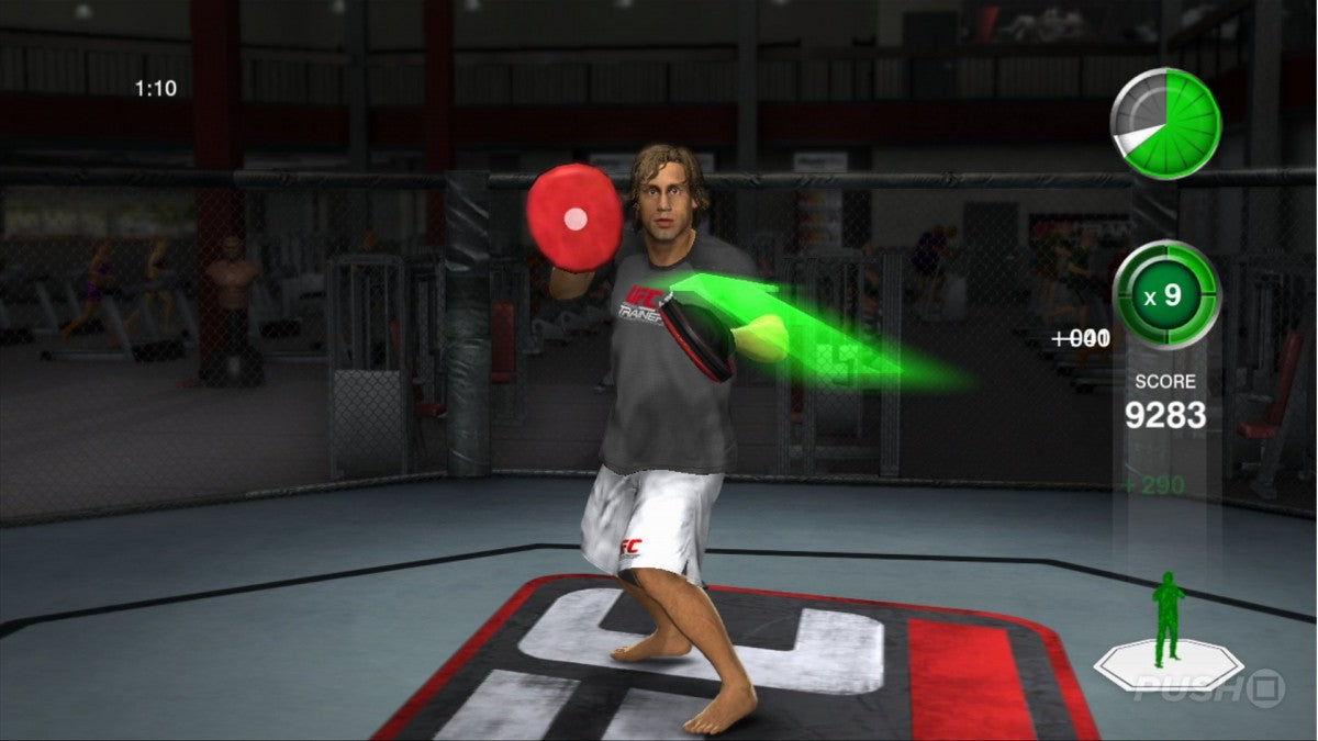 UFC Personal Trainer gameplay for PlayStation 3 (PS3) video game