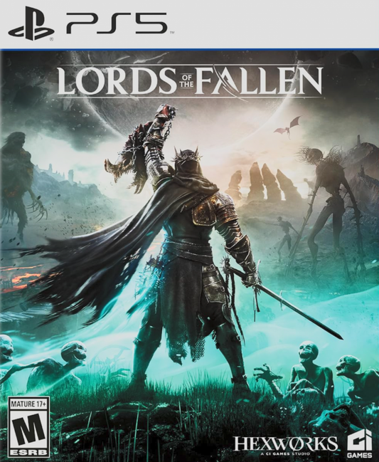 Lords of the Fallen cover art for PlayStation 5 (PS5) action RPG video game
