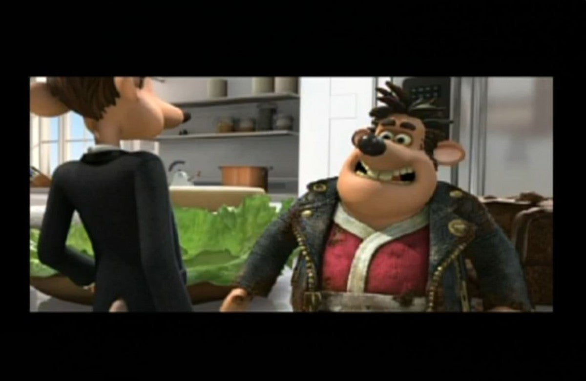 Flushed Away for GameCube featuring family friendly action adventure gameplay based on the animated film gameplay screenshot