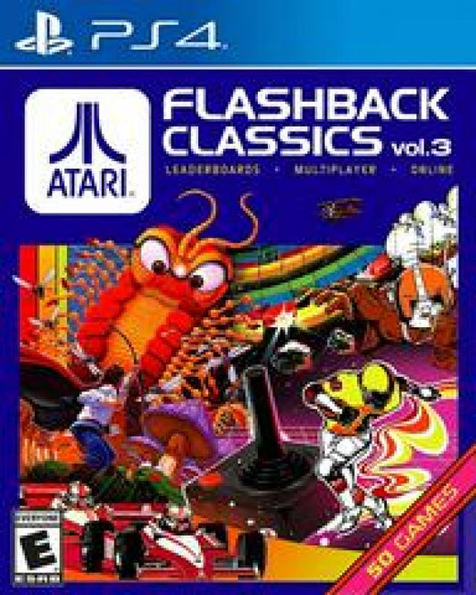 Atari Flashback Classics Vol 3 cover art for PlayStation 4 (PS4) video game