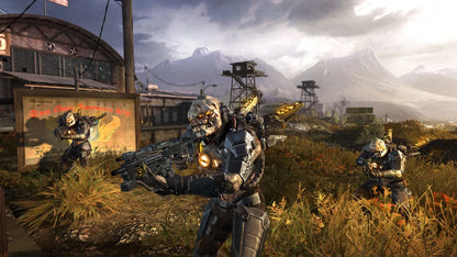 Resistance 2 Greatest Hits PlayStation 3 PS3 video game, first-person shooter, sci-fi alien invasion campaign, multiplayer action title gameplay screenshot