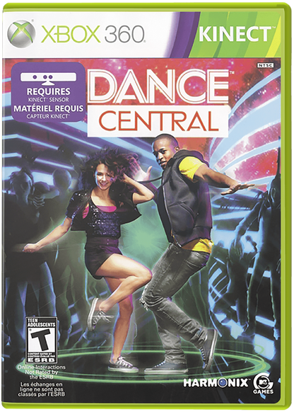 Dance Central 3 cover art for Xbox 360 (X360) music rhythm dance video game