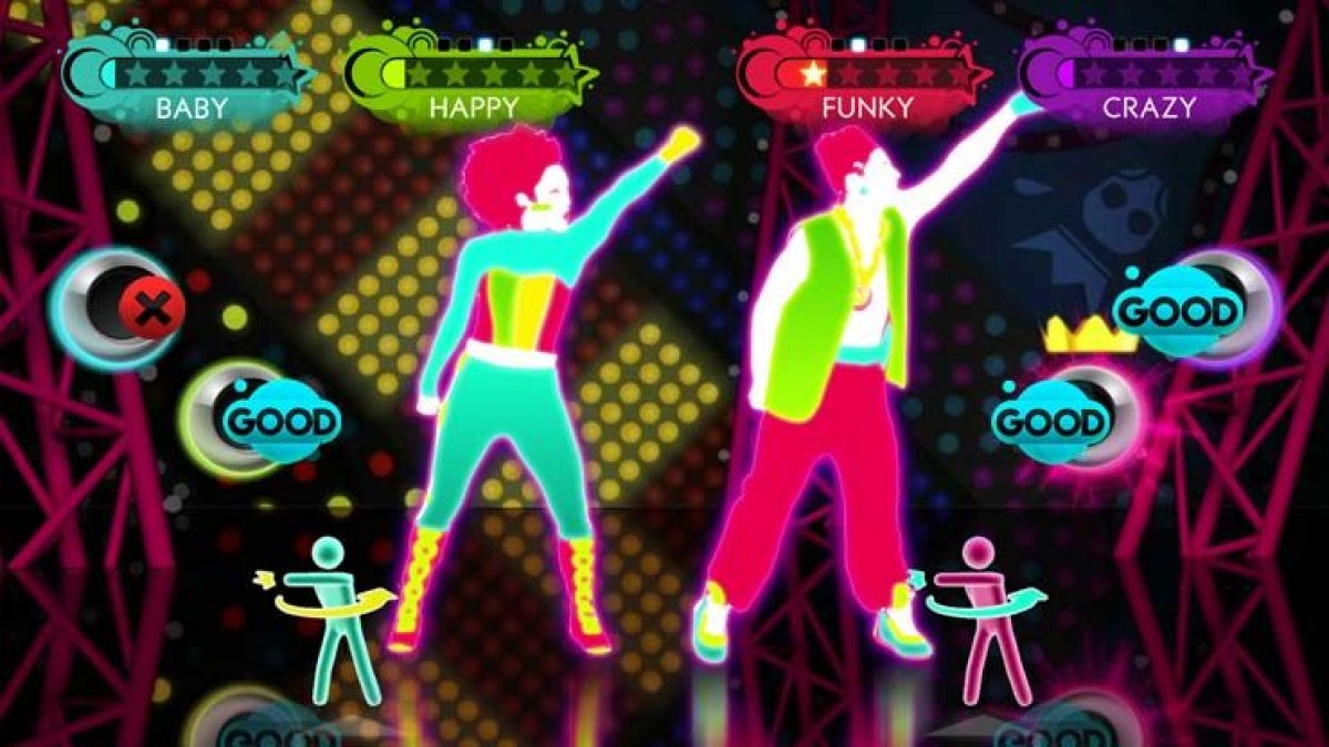 Just Dance 3 Target Edition retro Nintendo Wii video game featuring dance party gameplay, hit music tracks, multiplayer family fun and classic Wii entertainment - gameplay