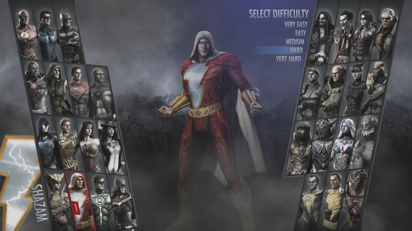 Injustice Gods Among Us PlayStation 3 PS3 for retro video game enthusiasts featuring superhero fighting gameplay iconic DC Comics character roster competitive one on one battles special abilities cinematic story mode combo driven combat mechanics and collectible gaming appeal gameplay