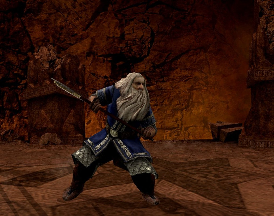 The Lord of the Rings: The Third Age – PlayStation 2 (PS2) video game gameplay, turn-based role-playing game.