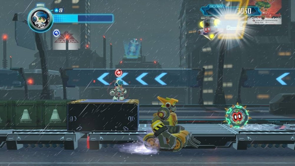 Mighty No. 9 gameplay for Nintendo Wii U (WiiU) video game