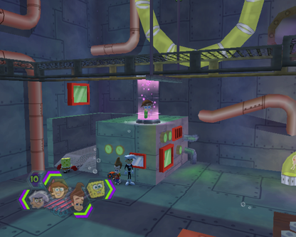 Nicktoons Unite – PlayStation 2 (PS2) video game gameplay, action-adventure crossover game.