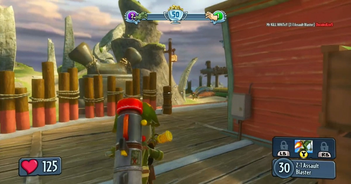 Plants vs Zombies: Garden Warfare gameplay for PlayStation 3 (PS3) video game