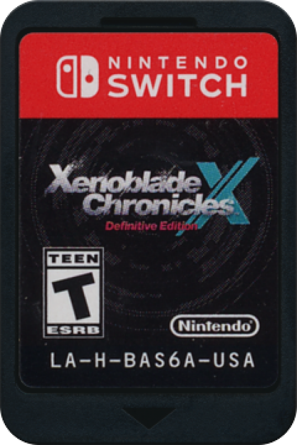 Xenoblade Chronicles X Definitive Edition cartridge for Nintendo Switch RPG game