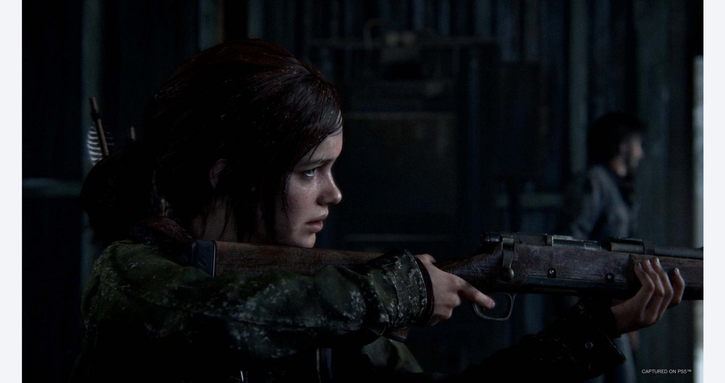 The Last of Us: Part I gameplay for PlayStation 5 (PS5) action adventure video game