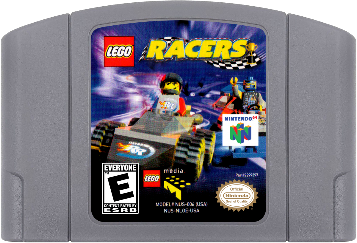 LEGO Racers cartridge for Nintendo 64 (N64) video game
