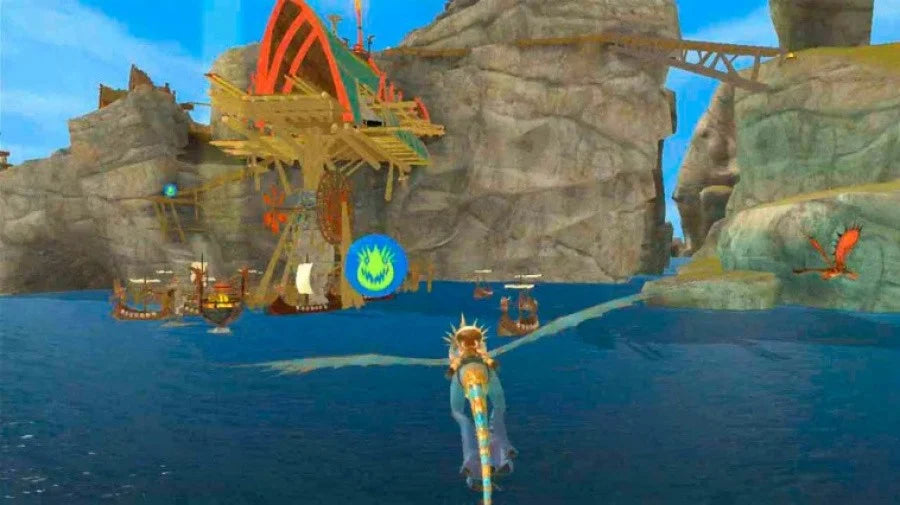 How to Train your Dragon 2 gameplay for Nintendo Wii U (Wii U) video game. 