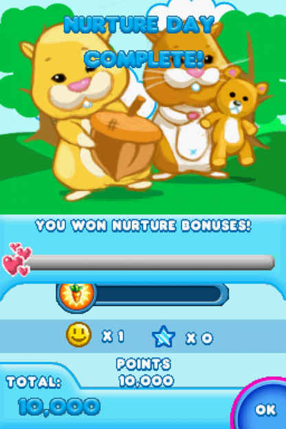 Zhu Zhu Pets 2: Featuring The Wild Bunch gameplay for Nintendo DS (DS) virtual pet simulation video game