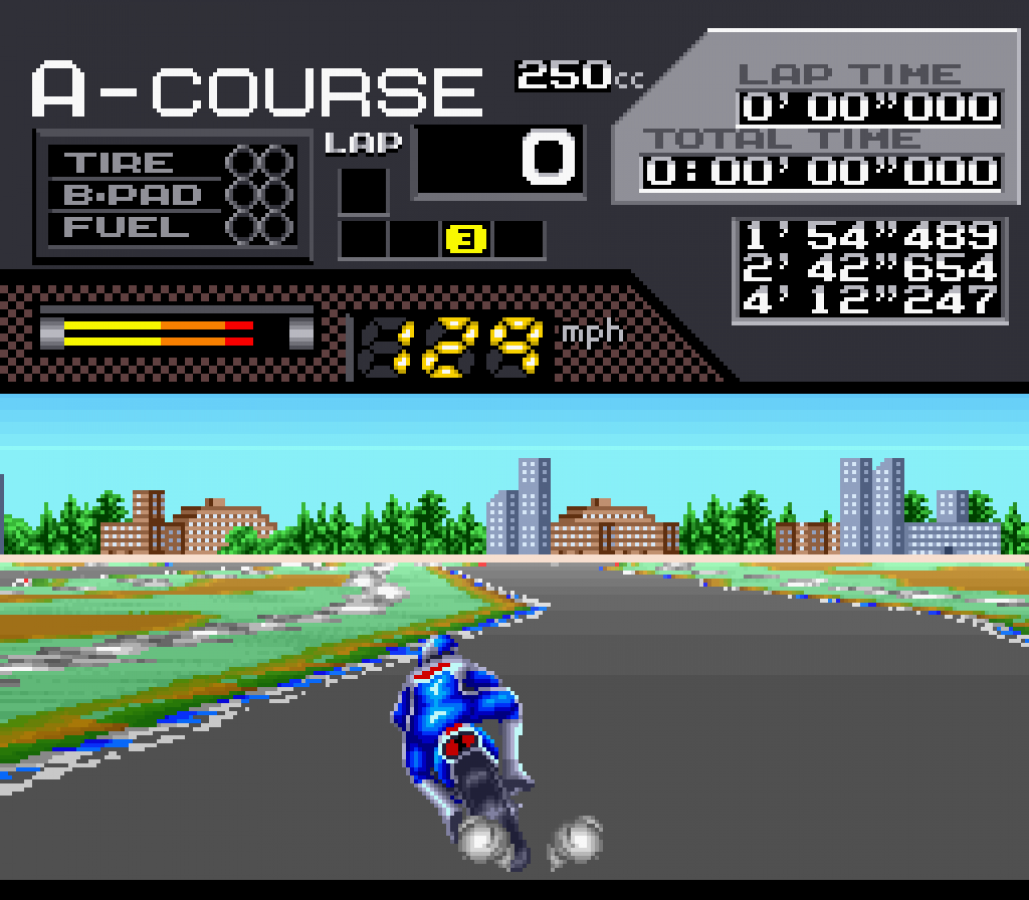 Suzuka 8 Hours gameplay image for Super Nintendo Entertainment System (SNES) retro video game