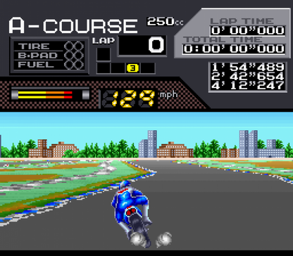 Suzuka 8 Hours gameplay image for Super Nintendo Entertainment System (SNES) retro video game