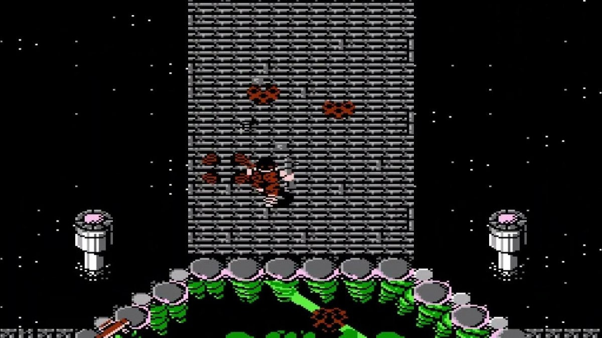 Ikari Warriors II Victory Road for Nintendo Entertainment System top down run and gun shooter featuring military combat enemy soldiers vehicles weapon upgrades and cooperative arcade style gameplay