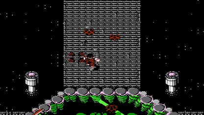 Ikari Warriors II Victory Road for Nintendo Entertainment System top down run and gun shooter featuring military combat enemy soldiers vehicles weapon upgrades and cooperative arcade style gameplay