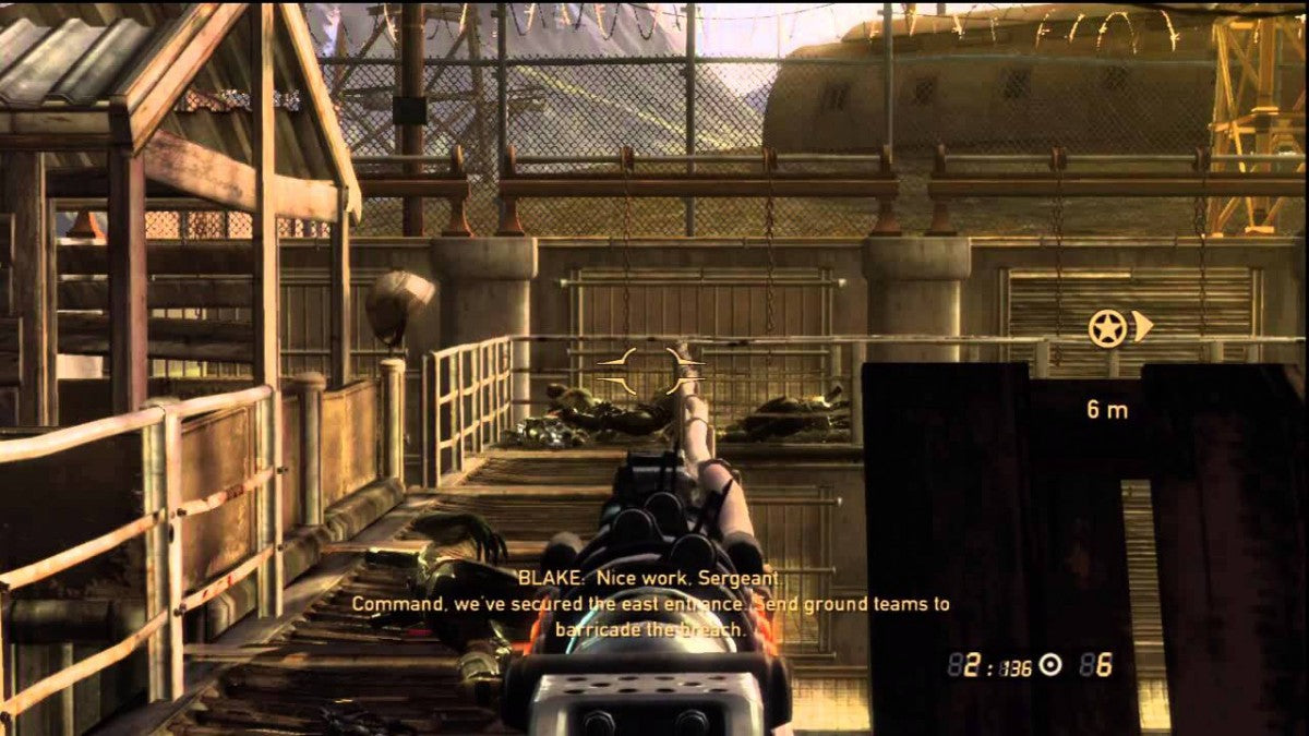 Resistance 2 Greatest Hits PlayStation 3 PS3 video game, first-person shooter, sci-fi alien invasion campaign, multiplayer action title gameplay screenshot