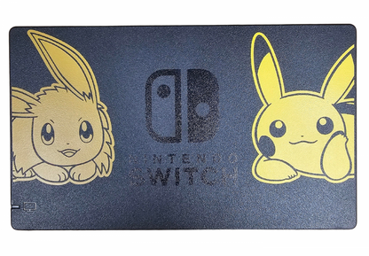 Pokémon Let's Go Pikachu Edition Nintendo Switch NS video game featuring Pokémon adventure gameplay Pikachu companion Kanto region exploration Pokémon catching turn based battles trainer challenges colorful environments and classic Nintendo Switch gameplay Pokémon collection collectible gaming appeal dock