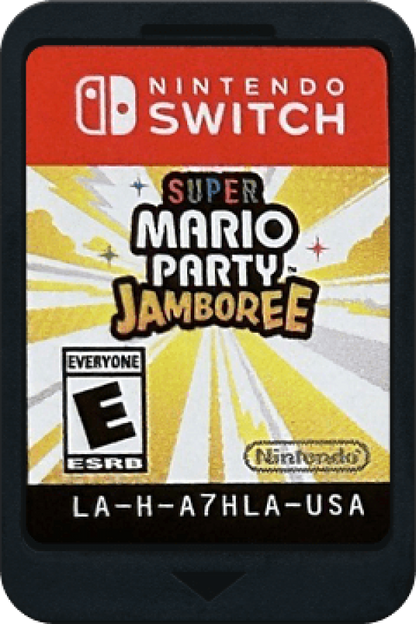 Super Mario Party Jamboree cartridge for Nintendo Switch party game