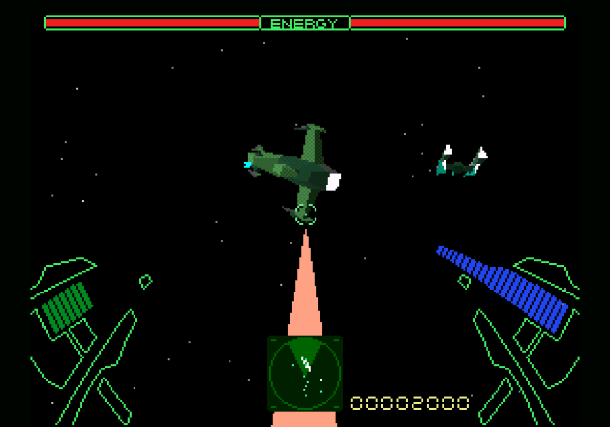 Shadow Squadron Sega 32X retro video game space combat shooter gameplay (1995)