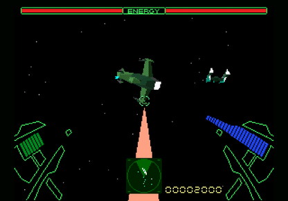Shadow Squadron Sega 32X retro video game space combat shooter gameplay (1995)