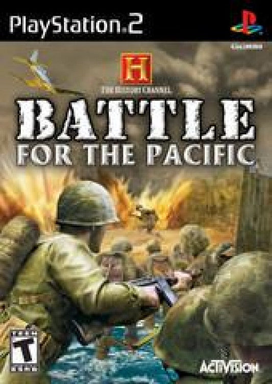 History Channel: Battle For the Pacific cover art for PlayStation 2 (PS2) video game