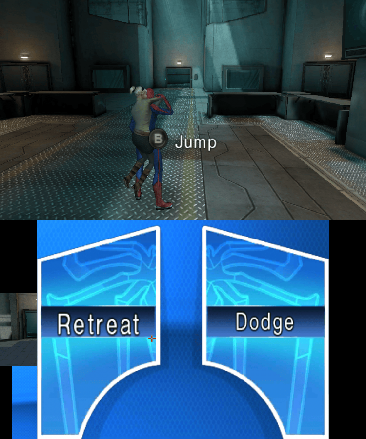 The Amazing Spider-Man gameplay for Nintendo 3DS (3DS) action adventure video game