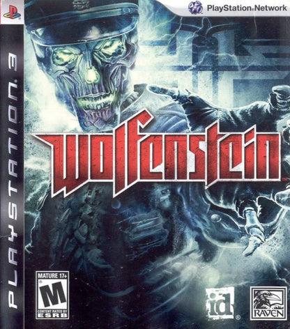 Wolfenstein cover art for PlayStation 3 (PS3) video game