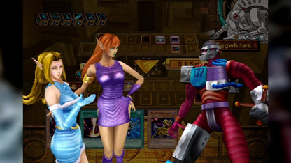 Yu-Gi-Oh! The Dawn of Destiny for Xbox with 3D dueling and card battle visuals gameplay