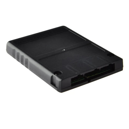 128MB Memory Card for PlayStation 2 PS2 game save storage accessory back bottom port connection
