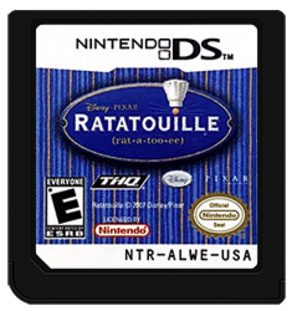 Disney Pixar Ratatouille cartridge for Nintendo DS (DS) animated movie-based adventure video game