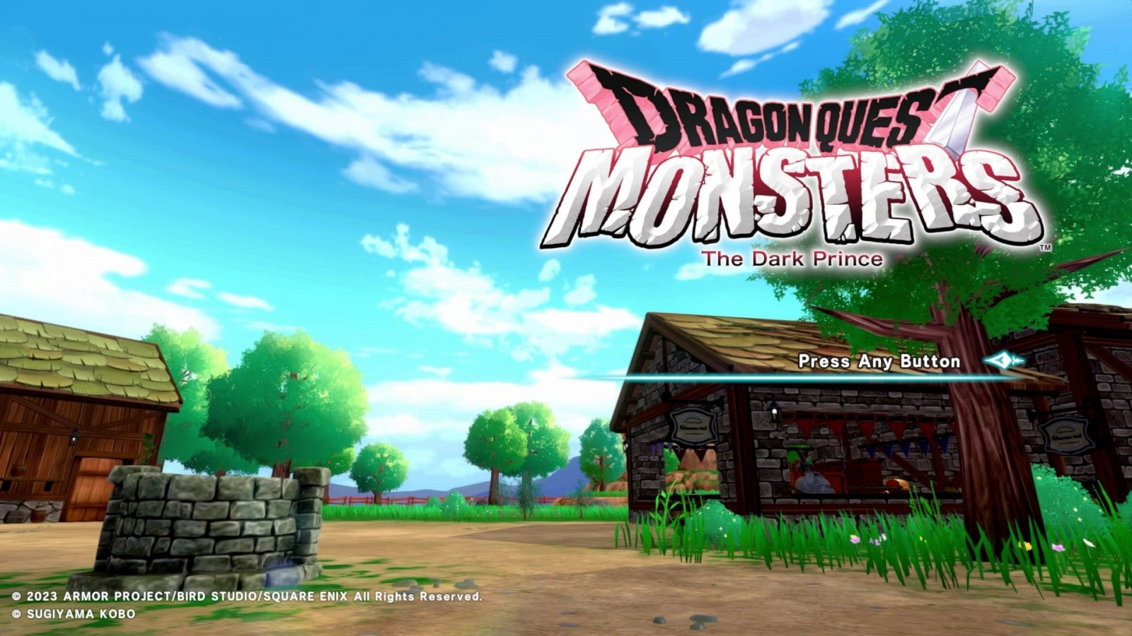 Dragon Quest Monsters The Dark Prince titlepage for Nintendo Switch NS video game