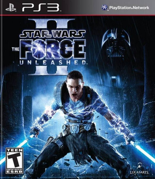 Star Wars: The Force Unleashed II cover art for PlayStation 3 (PS3) video game