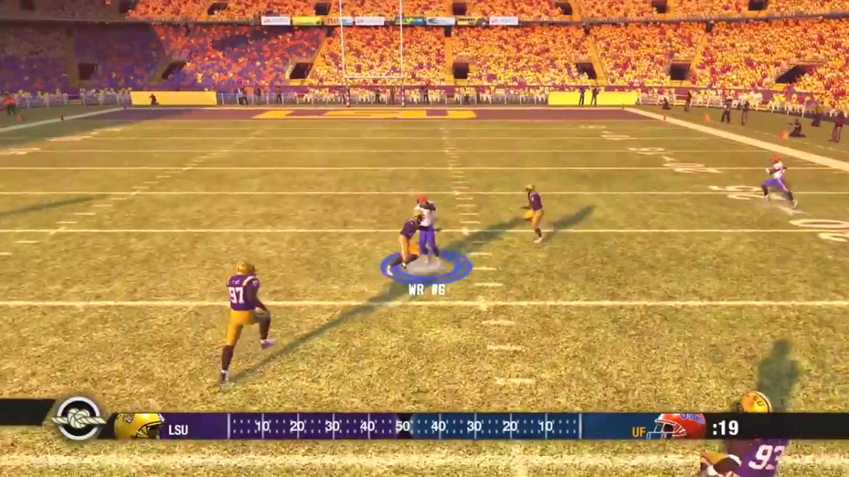 NCAA Football 09 gameplay for PlayStation 3 PS3 video game