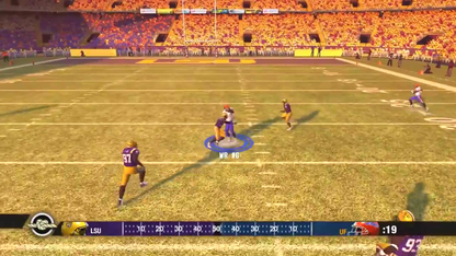NCAA Football 09 gameplay for PlayStation 3 PS3 video game