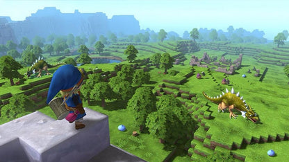 Dragon Quest Builders Day One Edition PS4 game featuring creative sandbox building, action RPG gameplay, and bonus Day One content set in the Dragon Quest universe gameplay screenshot