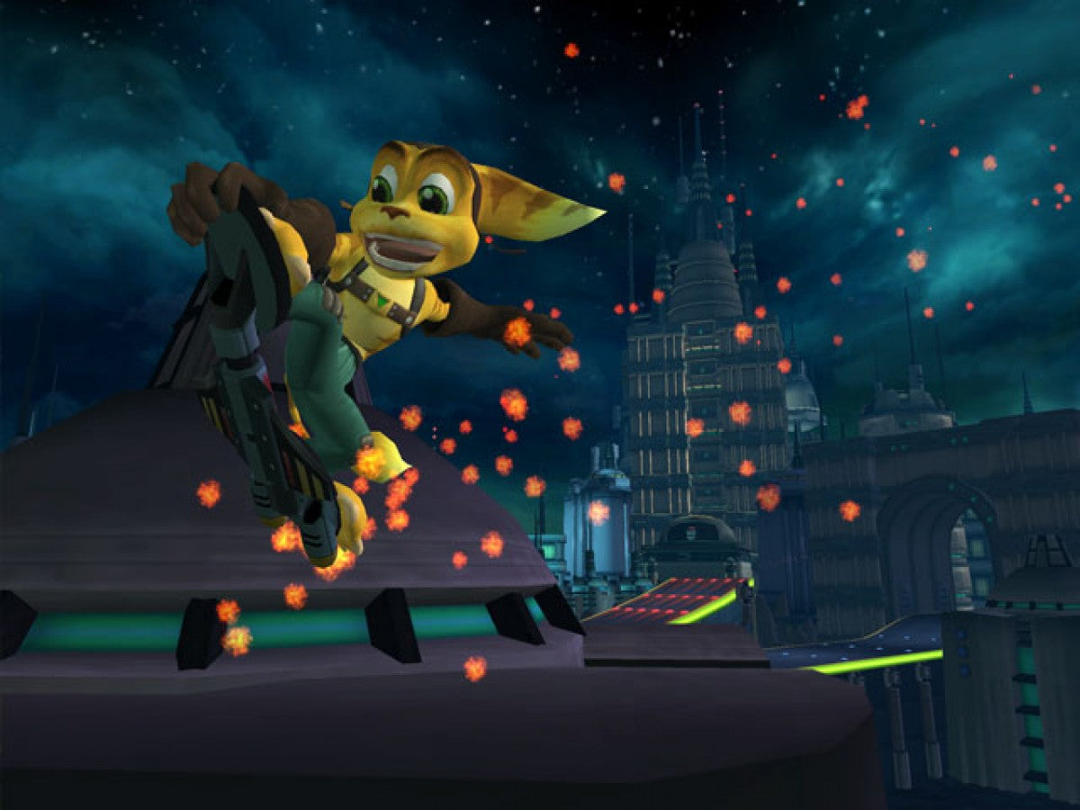 Ratchet and Clank PS2 PlayStation 2 action platformer game retro video game gameplay