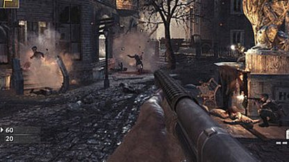 Call of Duty: World at War for Nintendo DS with World War II themed action focus gameplay