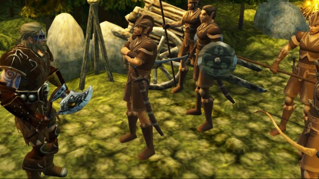 Champions of Norrath for PlayStation 2 with fantasy action-RPG and cooperative dungeon-crawling theme gameplay