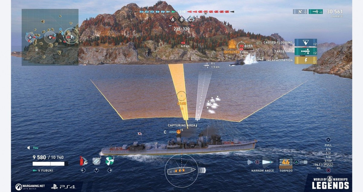 World of Warships Legends [Firepower Deluxe Edition] – Xbox One (XONE) gameplay for naval warfare strategy video game