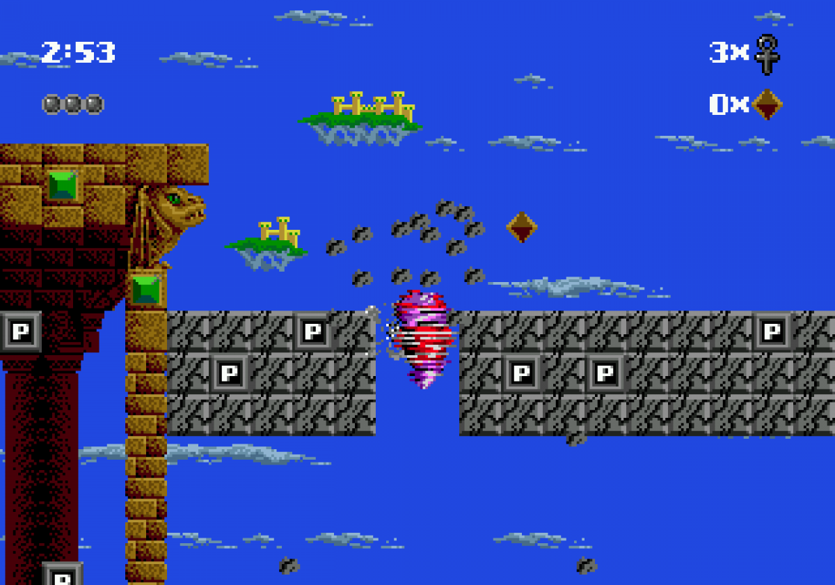Kid Chameleon Sega Genesis retro video game action platformer gameplay (1992)