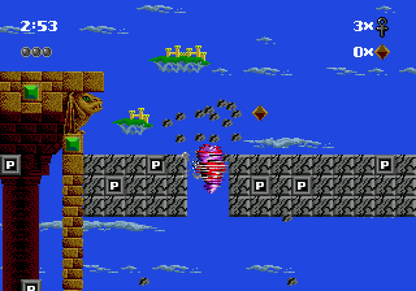 Kid Chameleon Sega Genesis retro video game action platformer gameplay (1992)