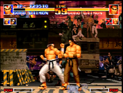The King of Fighters 94 Japan Import Neo Geo AES team-based 3v3 arcade fighting game original KOF title with Kyo Rugal and SNK's classic sprite art, tested working complete Japanese gameplay