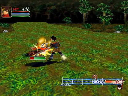 Grandia II PS2 PlayStation 2 JRPG role playing game retro video game gameplay 