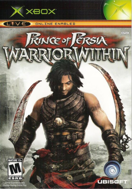 Prince of Persia: Warrior Within Xbox action-adventure video game cover art.