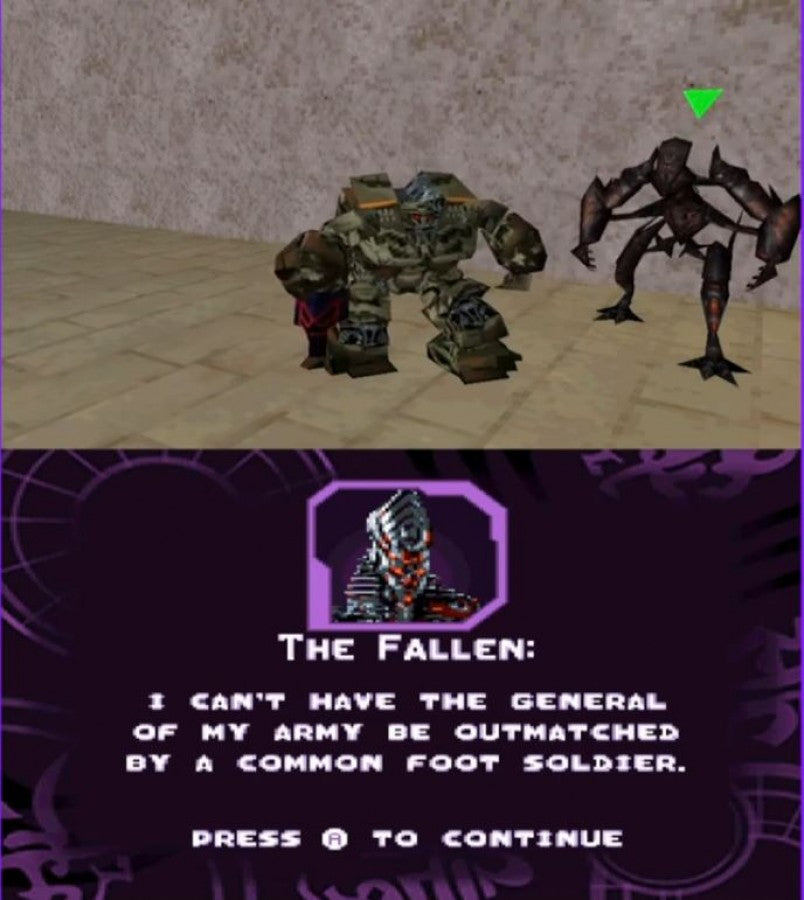 Transformers Revenge of the Fallen Decepticons for Nintendo DS action adventure game featuring the Decepticon campaign real time combat stylus based controls character upgrades and a story driven Transformers experience gameplay